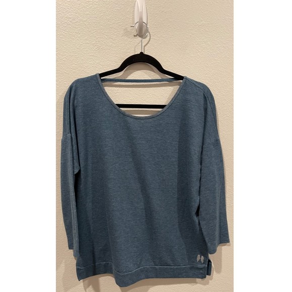 VICTORIA'S SECRET Long Sleeve Open Back Blouse - Picture 1 of 5